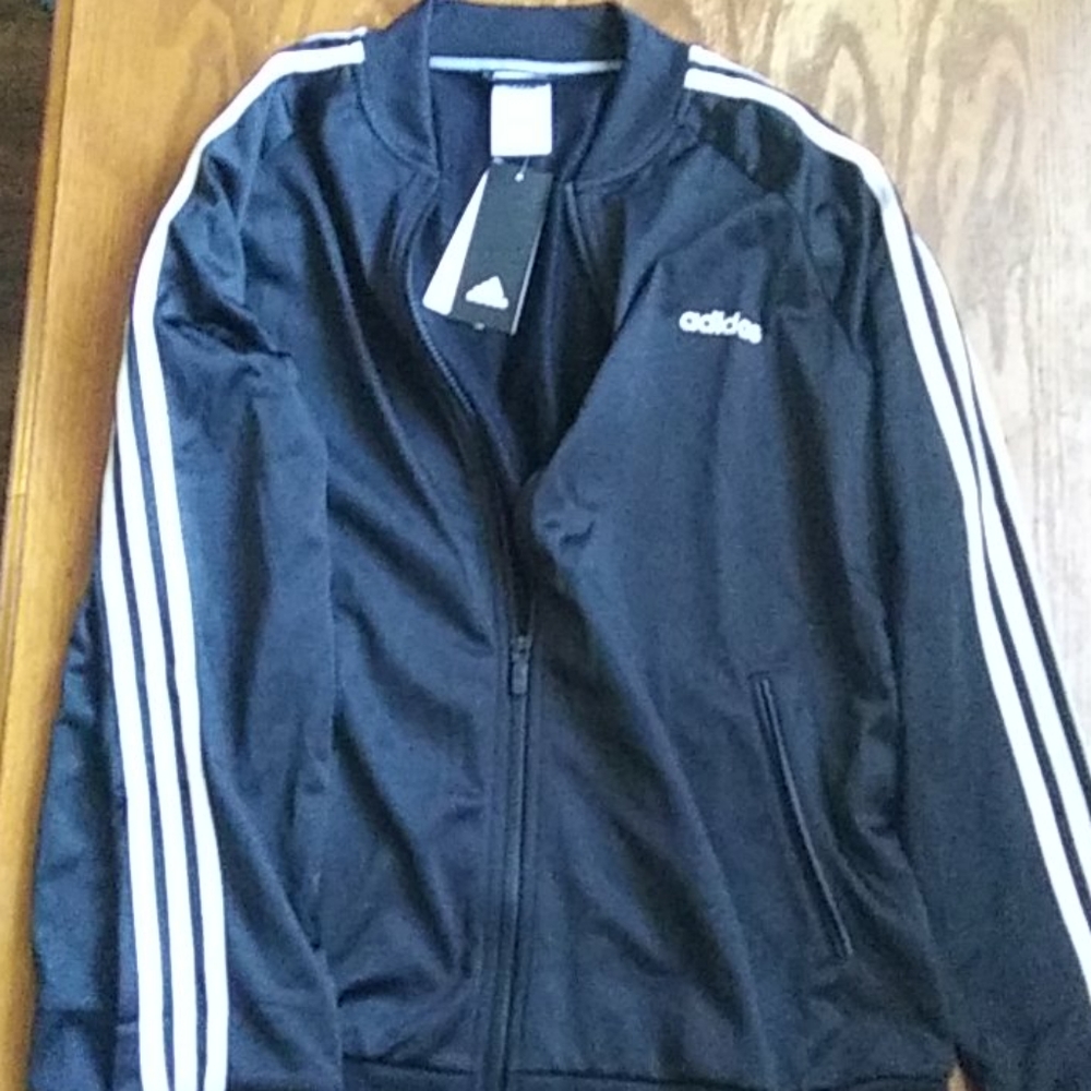 Black tracktop jacket